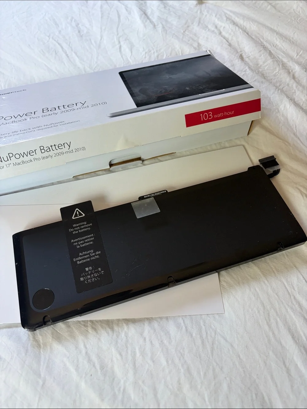 NuPower Battery for 17